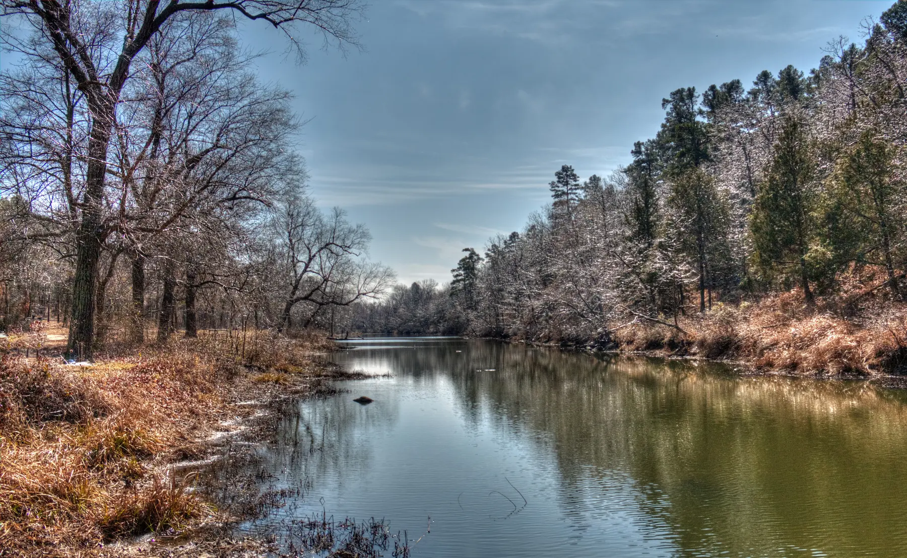 Fourche Maline Creek near Robbers Cave State Park